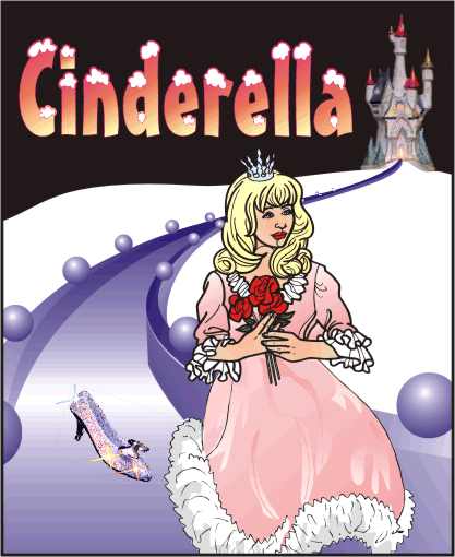 Cinderella Pantomime Broxbourne 2003-2004 Logo