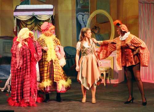 Cinderella Pantomime Broxbourne: Ugly Sisters, Cinderella and Dandini