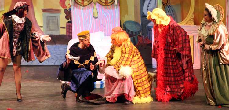 Cinderella Pantomime Broxbourne: Prince Charming, Major Domo and Ugly Sisters