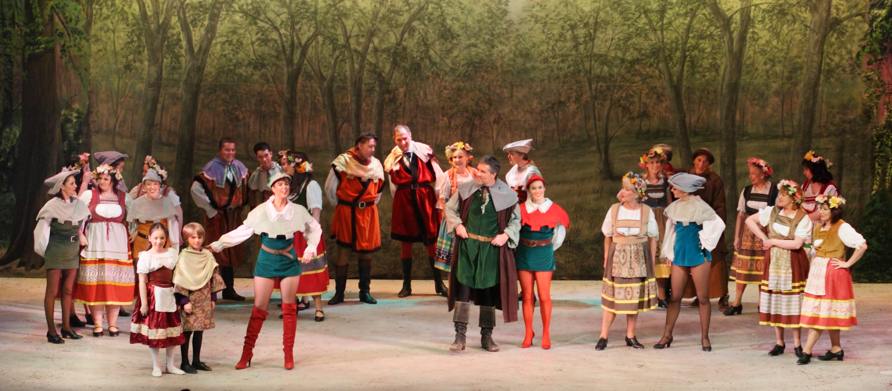 Broxbourne Theatre Company Pantomime: Forest Scene
