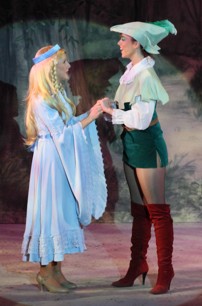 Broxbourne Theatre Company Pantomime Photo: Maid Marian and Robin Hood